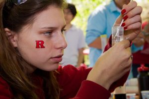 Devinn Lambers as an undergraduate student at SEBS.